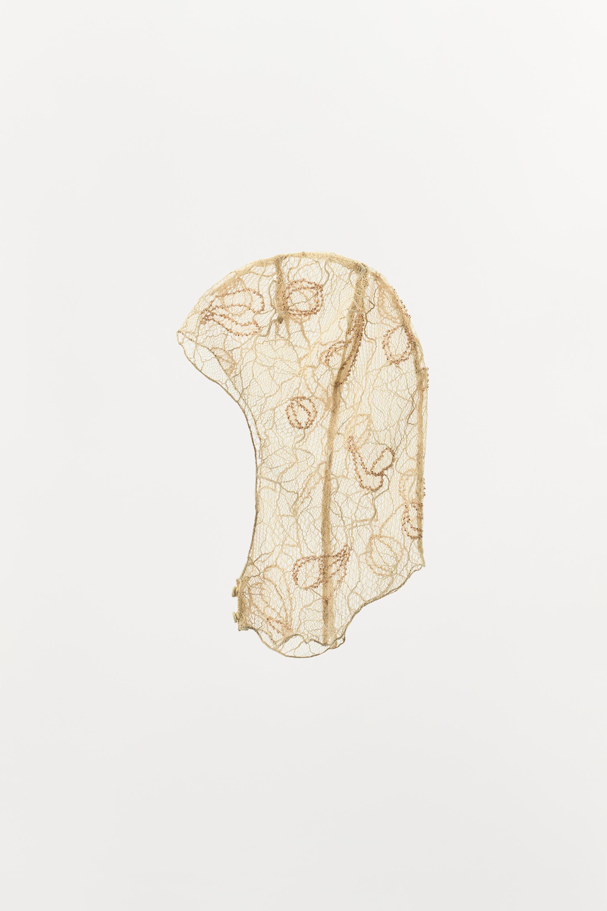 LIMITED EDITION EMBROIDERED LACE HOOD